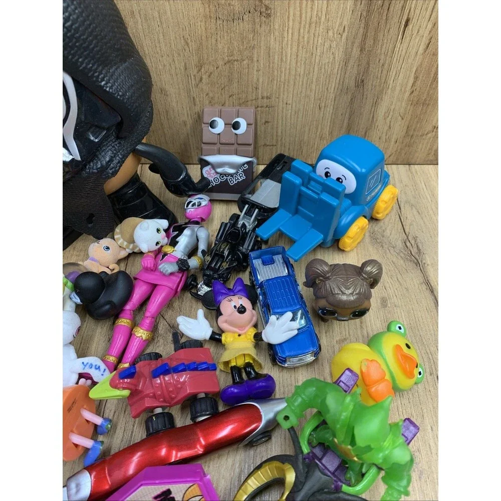 Random Toy Lot- Vintage & Modern 4 lbs Reseller or Collectors Paradise Box 10